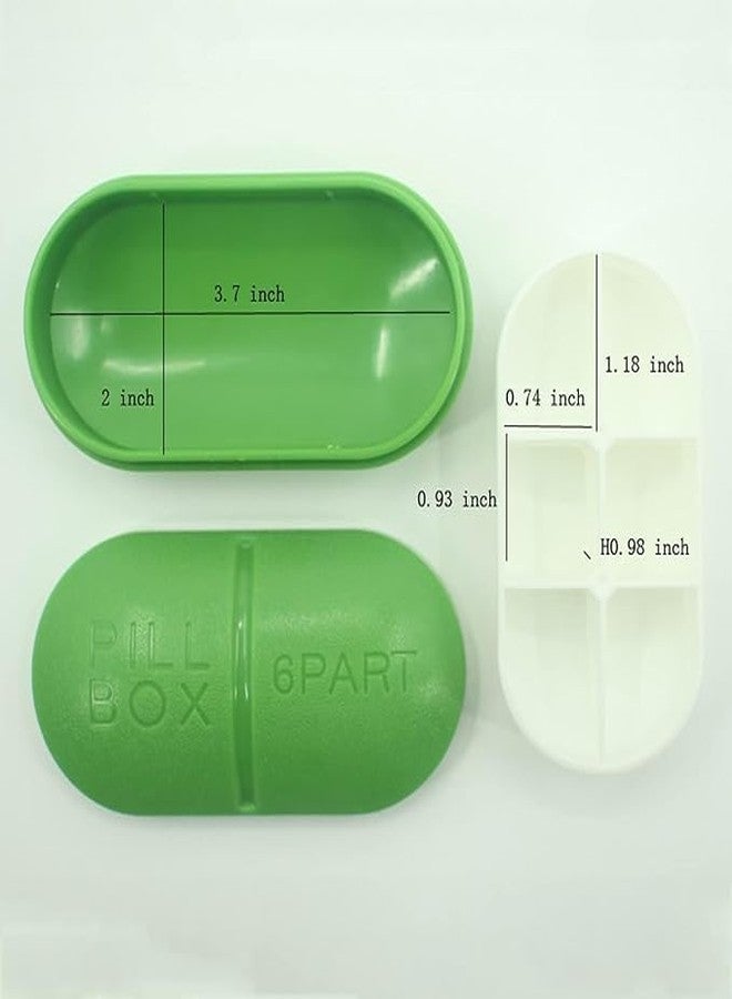 XVIA Travel Pill Box, Compact Pill Organizer Case, Daily Medicine Storage, Weekly Vitamin Holder, Portable Pocket Pill Container for Easy Medication & Supplement Management - Image 4